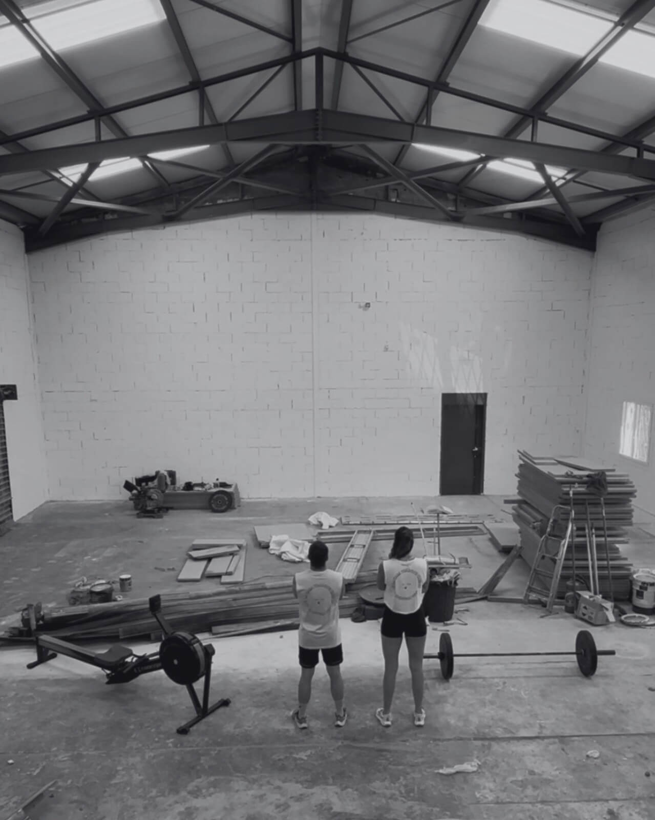 L’intérieur de La Casa Training Club pendant une séance